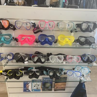 Masque scubapro malendure marine reserve cousteau bouillante guadeloupe